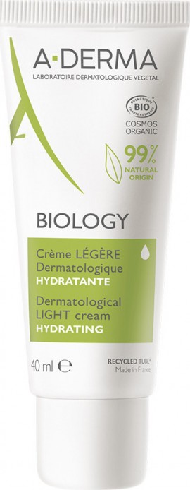 A-Derma Biology Dermatological Light Cream Hydrating 40ml