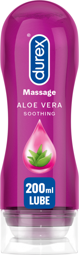 Durex Λιπαντικό Διεγερτικό Gel Play Massage 2 in 1 Aloe Vera 200ml
