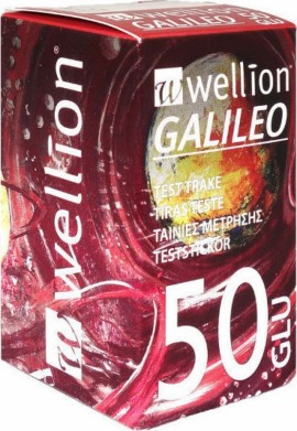 Wellion Galileo Ταινίες Μέτρησης Σακχάρου 50 ταινίες