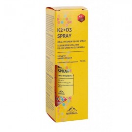 Nordaid K2+D3 Oral Spray 30ml (Συμπλήρωμα Διατροφής σε Yπογλώσιο Spray με Βιταμίνη D3 & K2)