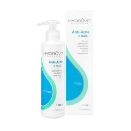 Hydrovit Anti-acne Wash 150ml καθημερινό καθαριστικό για λιπαρά με τάση ακμής και ακνεϊκά δέρματα.