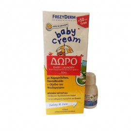 FREZYDERM Promo Pack Baby Cream Κρέμα για Αλλαγή Πάνας, 175ml & ΔΩΡΟ Baby Laundry Υγρό Βρεφικό Απορρυπαντικό, 50ml
