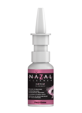 Frezyderm Nazal Cleaner Homeo (2,2% Nacl) Υπέρτονο Αλατούχο Διάλυμα Συμβατό με Ομοιοπαθητική 30ml