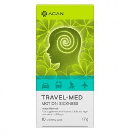 Agan Travel Med Motion Sickness 10 Gums