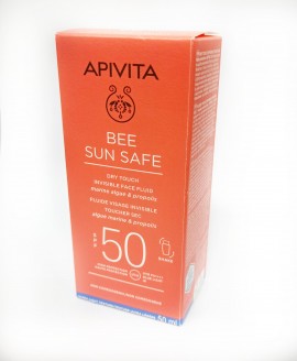 Apivita Bee Sun Safe Dry Touch Invisible Face Fluid 50ml