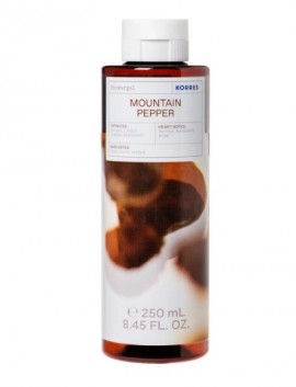 Korres Showergel Mountain Pepper Αρωματικό Αφρόλουτρο Με Ενυδατικούς Παράγοντες 250ml