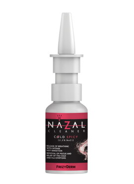 Frezyderm Nazal Cleaner Cold Spicy (2,2% Nacl) Υπέρτονο Αλατούχο Διάλυμα Για Την Καταρροή 30ml