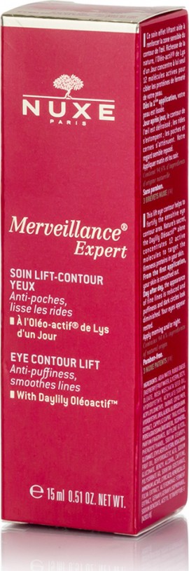 Nuxe - Merveillance Expert Soin Lift-Contour Yeux Συσφικτική & Αντιρυτιδική Kρέμα Ματιών για Όλους τους Τύπους - 15ml