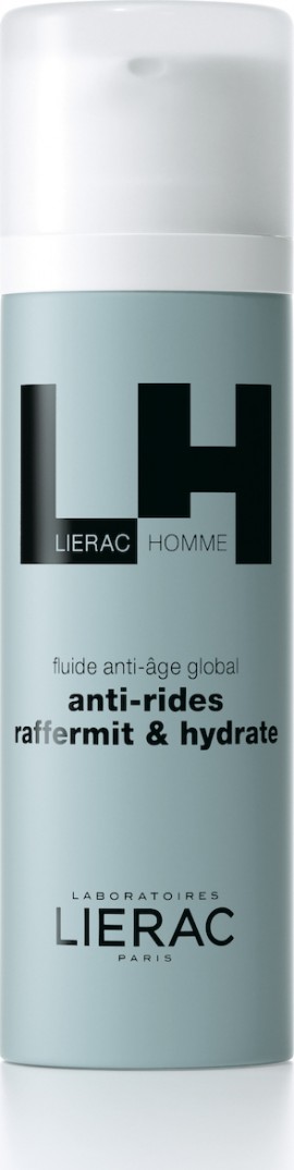 Lierac Homme Anti Rides Raffermit & Hydrate Global Ανδρική Λεπτόρρευστη Κρέμα Με Ολοκληρωμένη Αντιγηραντική Δράση 50ml