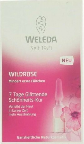 Weleda Wild Rose 7 Day Smoothing Beauty Treatment ορός προσώπου 5,6 ml για γυναίκες