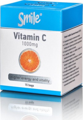 Smile Vitamin C 1000mg 15 Φακελάκια