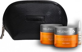 Helenvita Promo Beauty Time Anti-Wrinkle Day Cream SPF25 50ml & Night Cream Dry 50ml & Lifting Ampoule Dry Skin 2ml & Νεσεσέρ