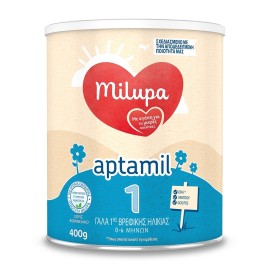 Milupa Γάλα σε Σκόνη Aptamil 1 0m+ 400gr