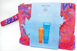 Apivita Promo Bee Sun Safe Hydra Sensitive Soothing Face Cream Spf50+ Δώρο After Sun 100ml