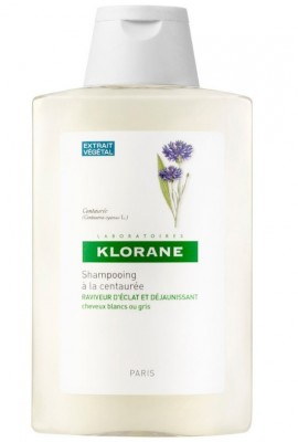 Klorane Shampoo Centauree Σαμπουάν Για Γκρίζα ή Λευκά Μαλλιά 400ml