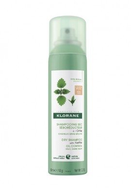 Klorane Shampoo Spray Sec Ortie Teint Για Λιπαρά Καστανά και Μαύρα Μαλλιά 150ml