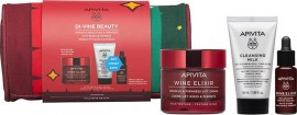 Apivita Promo Di-Vine Beauty, Wine Elixir Rich Cream 50ml & Δώρο Γαλάκτωμα Καθαρισμού 3 σε 1 50ml & Λάδι Προσώπου 10ml