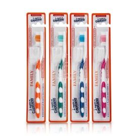Pasta del Capitano Toothbrush Family Medium Οδοντόβουρτσα Για Όλη Την Οικογένεια (Σε Διάφορα Χρώματα) 1τμχ