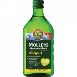 Mollers Υγρό Μουρουνέλαιο Με Γεύση Λεμόνι 250ml