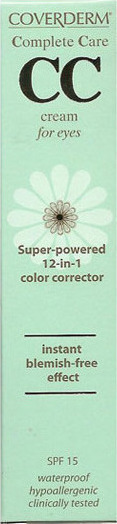 Coverderm Complete Care CC cream for eyes (για τα μάτια) spf15 Soft Brown,15ml