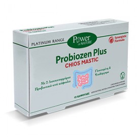 Power Health Probiozen Plus Chios Mastic Συμπλήρωμα Διατροφής Με Προβιοτικά 15 Κάψουλες
