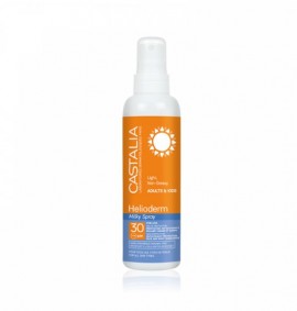 Castalia Helioderm Milky Spray SPF30 Αντηλιακό Γαλάκτωμα Για Πρόσωπο - Σώμα για Όλη την Οικογένεια 240ml