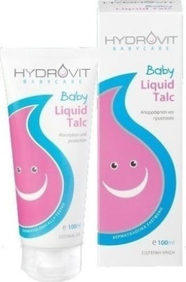 Hydrovit Baby Liquid Talc 100ml - Βρεφική Υγρή Πούδρα
