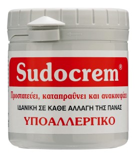 Sudocrem Cream Καταπραϋντική Κρέμα για την Αλλαγής της Πάνας με Αντιερεθιστικούς Παράγοντες 250gr Vianex