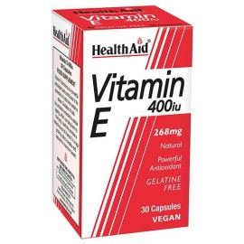 Health Aid Vitamin E 400IU 30 φυτικές κάψουλες