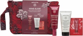 Apivita Promo Wine Elixir Κρέμα Προσώπου SPF 30 40ml & ΔΩΡΟ Γαλάκτωμα Καθαρισμού 50ml & Νεσεσέρ