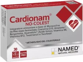Cardionam No-Colest Φόρμουλα Ρύθμισης της Χοληστερόλης 30tabs Named