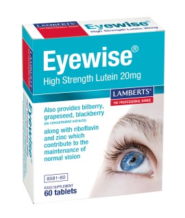 LAMBERTS EYEWISE HIGH STRENGTH LUTEIN 20mg 60tabs