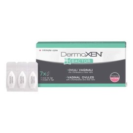 Dermoxen Bactor Vaginal Ovules Κολπικά Υπόθετα, 7x2gr