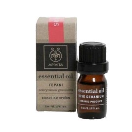 Apivita Essential Oil Geranium Αιθέριο Έλαιο Γεράνι 5ml