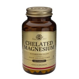 Solgar Chelated Magnesium 100 ταμπλέτες