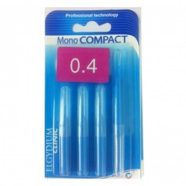 Elgydium Mono Compact Blue [0.4] Μεσοδόντια Βουρτσάκια, 4 Τεμάχια