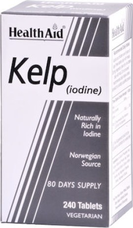 Health Aid Kelp lodine Οργανικό Ιώδιο 240 ταμπλέτες