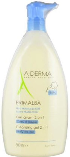 A-Derma Primalba Bebe Lavant Douceur Παιδικό Gel Καθαρισμού Για Το Ευαίσθητο Βρεφικό Δέρμα 500ml