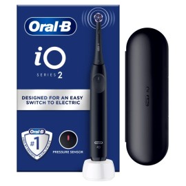 Oral-B iO Series 3 Magnetic Black Ηλεκτρική Οδοντόβουρτσα με Θήκη Ταξιδίου