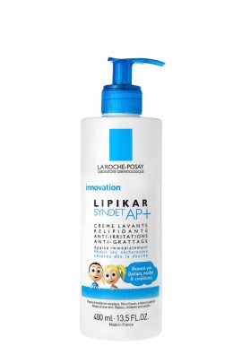 La Roche Posay Lipikar Syndet AP+ Κρέμα Καθαρισμού Σώματος Για Δέρμα Με Τάση Ατοπίας 400ml