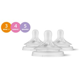 Philips Avent Natural Response Σετ Θηλές Mix & Match 3 τμχ Για 1+ Μηνών