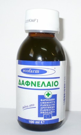 Ecofarm Δαφνέλαιο σε Γυάλινη Συσκευασία 100ml