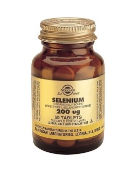 Solgar Selenium 200mcg 50 Ταμπλέτες