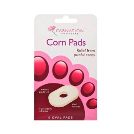 Vican Carnation Corn Pads Oval Αυτοκόλλητα Προστατευτικά Δακτύλων 9τμχ