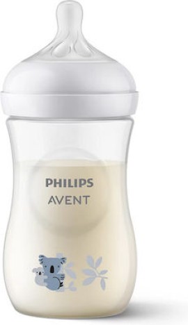 Philips Avent Natural Response Πλαστικό Μπιμπερό Κοάλα 1m+ Θηλή Σιλικόνης Ροή 3 260ml