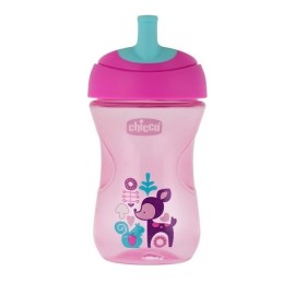 Chicco Advanced Cup Easy Drinking 12m+ Ρόζ 266ml