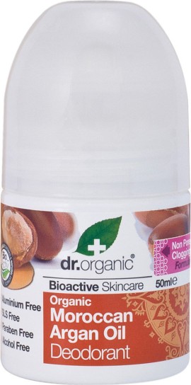 DR.ORGANIC MOROCCAN ARGAN OIL DEODORANT 50ML