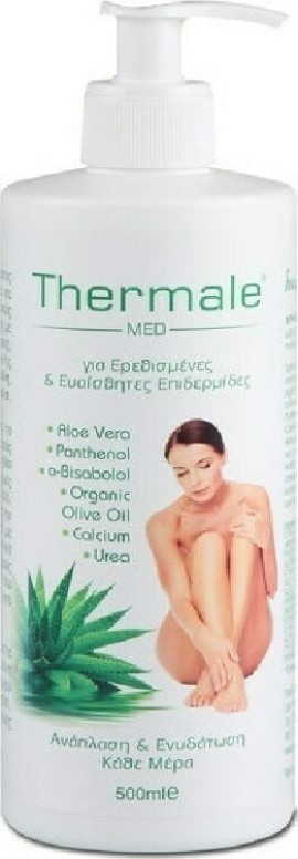 Thermale Med Aloe vera ,Κρέμα για εγκαύματα και ερεθισμούς 500ml