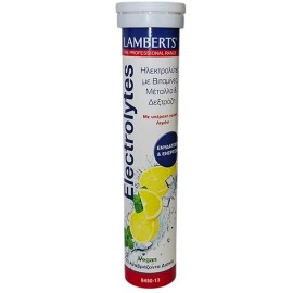 Lamberts Electrolytes Ηλεκτρολύτες με Γεύση Λεμόνι 13eff.tabs