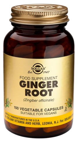 Solgar Ginger 100 Φυτικές Κάψουλες